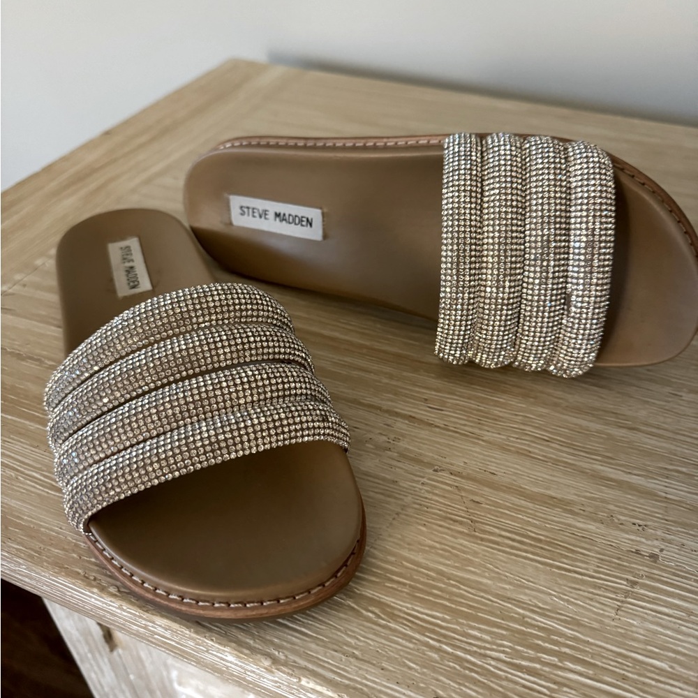 Steve Madden sparkling sandals